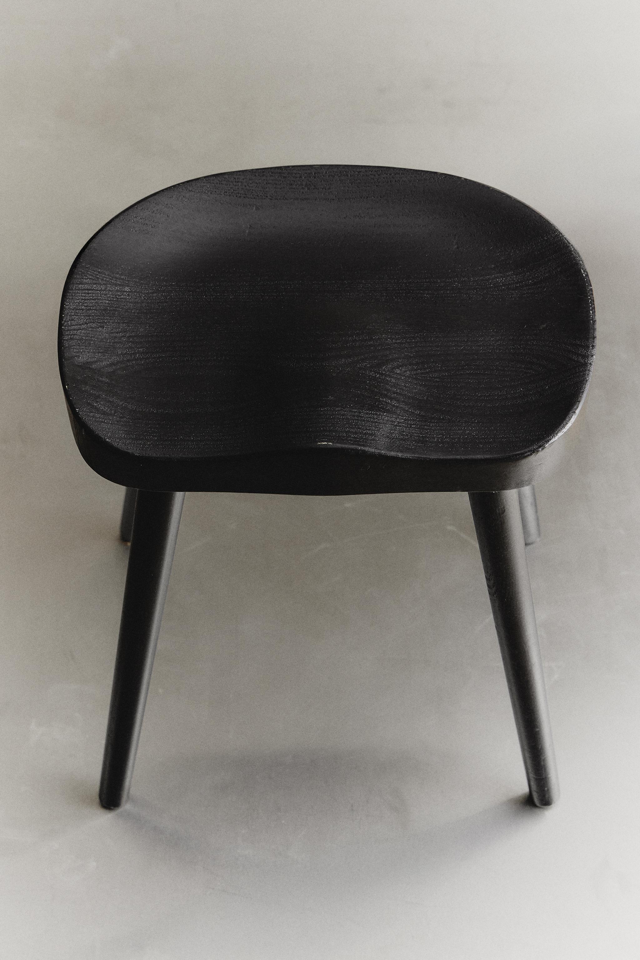PINE WOOD STOOL